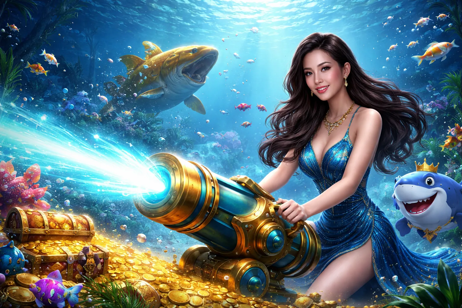 Thế giới Bắn Cá 89win dưới đại dương bao la